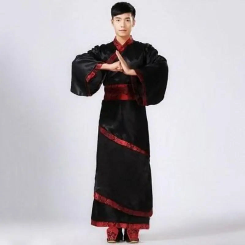 Men Woman Stage Dance Dress Chinese Traditional Costumes New Year Adult Tang Suit Performance Hanfu Female Cheongsam