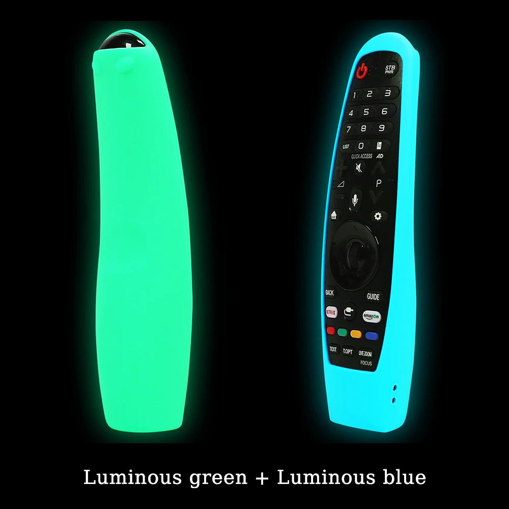1 Piece Luminous Silicone Protective Case For  LG Smart TV Magic Remote MR20GA MR19BA MR18BA MR650A MR650 MR600