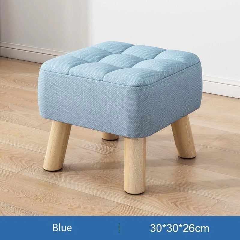 Solid Low Stool For Kids Foot Stool Durable Round Nesting Stools Comfortable And Soft Toddlers Playroom And Daycare House hold