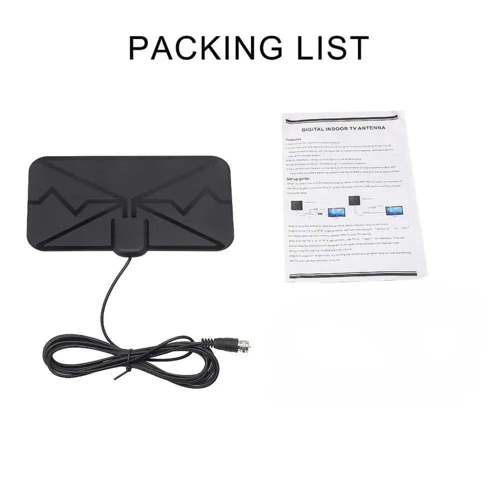 5000 Miles HD 8K 4K 1080P Indoor Digital TV Antenna 25DB HDTV Antena DVB-T DVB-T2 Cable TV Antena UHF VHF DTV Tv Antennas Aerial