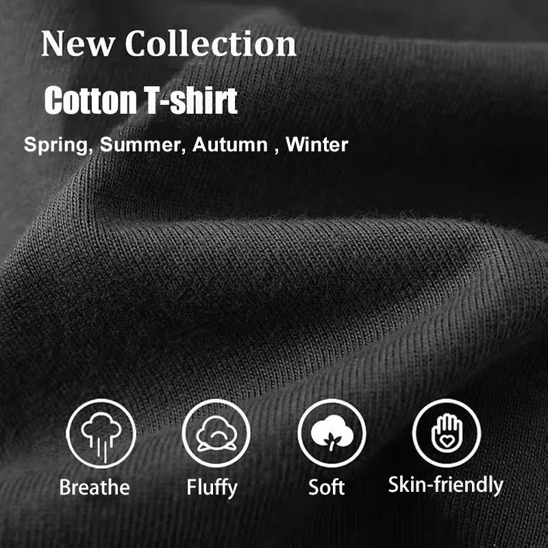 Here I Am Shirt in Hebrew T-shirt Men Women Letter Printed Tshirt Cotton Round Neck Short Sleeve Tees Male Clothes Streetwear