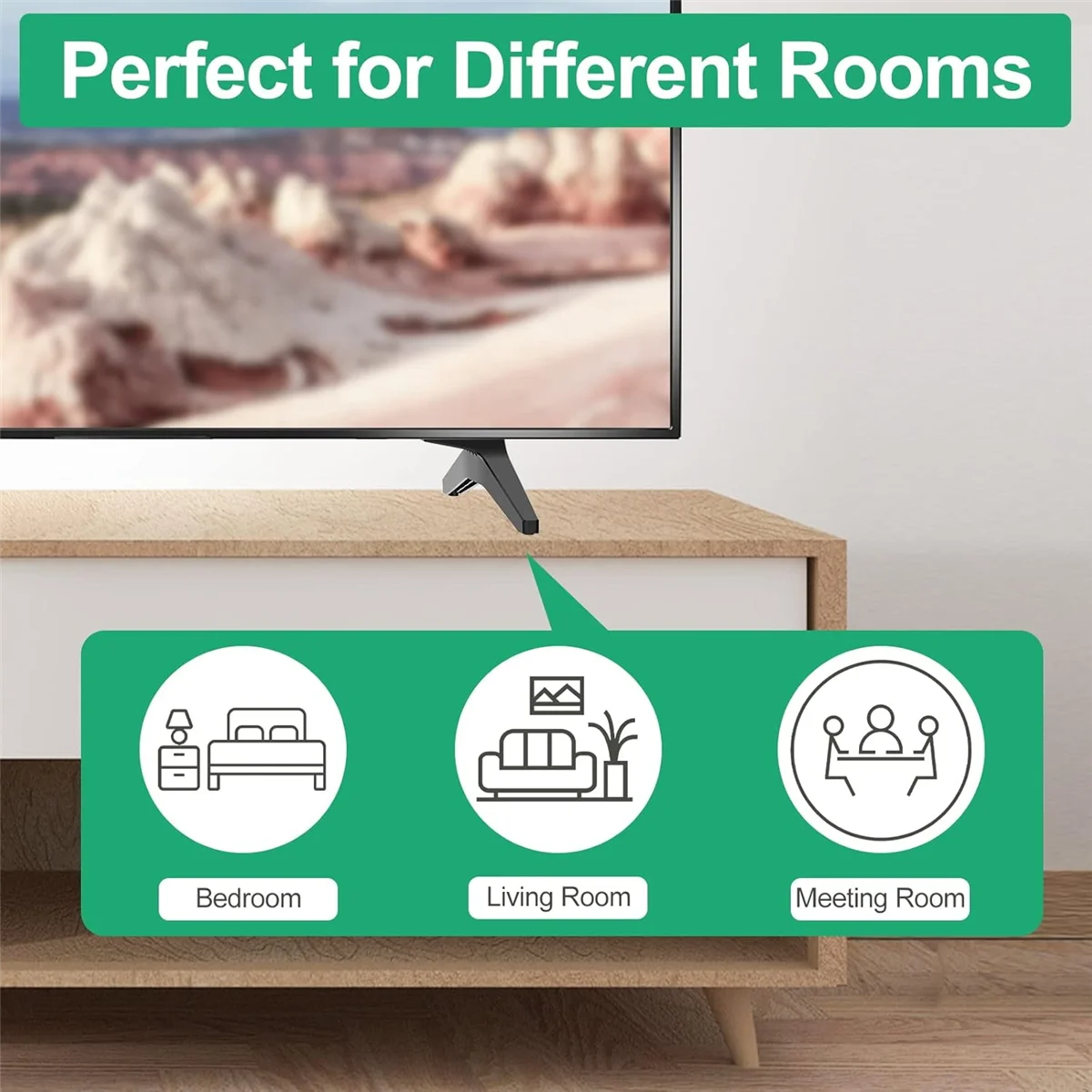 HLES TV Stand for LG TV Replacement Stand for 60 65 Inch LG TV 60UJ6307 60UJ6309 65UJ6307 65UJ6309 TV Stand Base with Screws