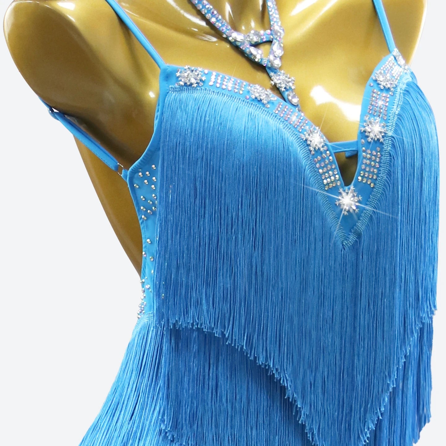Dress For Dancing Female Dance Suit Evening Dress Latin Competition Costume 2026 Elegant Party Wear Sports Fringed Clothes