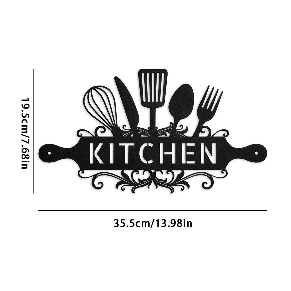 Kitchen Sign Wall Decor, Kitchen Decor, Metal Kitchen Signs Wall Decor Farmhouse & Home & Kitchen Wall Decor Farmhouse & Kitchen