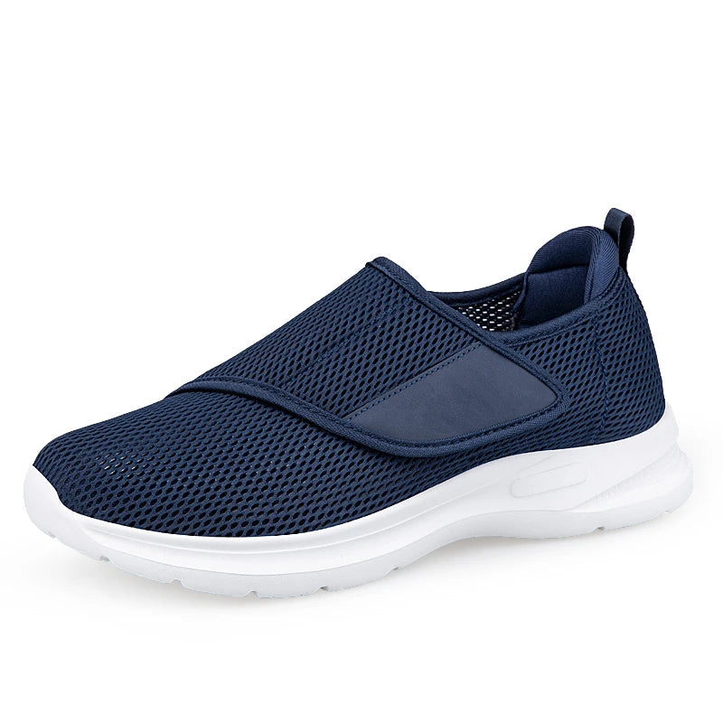New Casual Shoes Orthopedics Wide Feet Swollen Shoes Thumb Eversion Adjusting Soft Comfortable Diabetic Shoes Men Walking Shoes