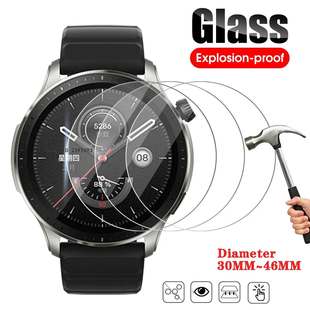 Smart Watch Glass Screen Protector Film for Watch 39MM 38MM 37MM 36MM 35MM 34MM 33MM 40MM 41MM 42MM 44MM 30MM-46MM Watch Film