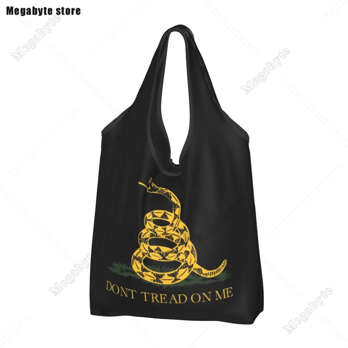 Brazil Flag Groceries Shopping Bag Cute Shopper Tote Shoulder Bag Big Capacity Portable Handbag