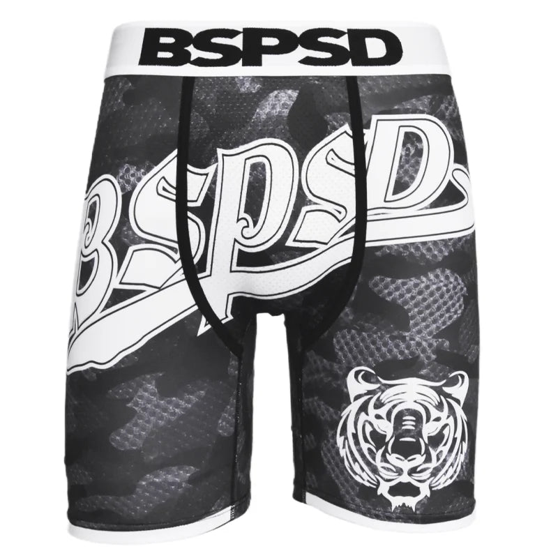 Sexy Men Underwear Boxers Breathable Mens Boxershorts Men's Panties Underpants Plus Size Fashion Print Man Boxers Briefs Trunks
