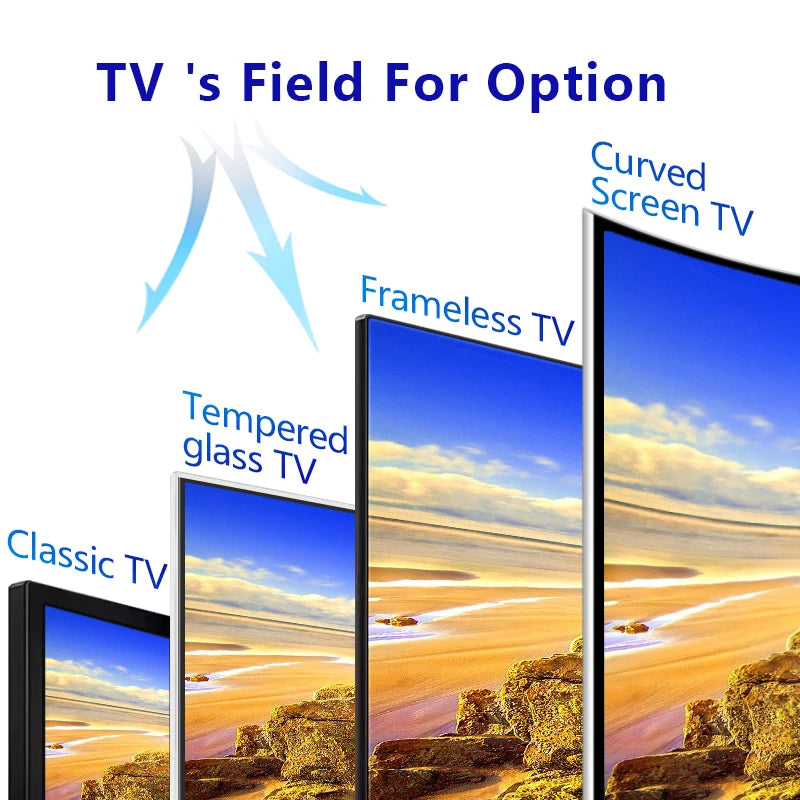 Large Screen UHD 70 Inch Television 32 43 50 55 65 75 85 98 100 Inches Fhd Android Led Lcd Smart Tvs with Wifi